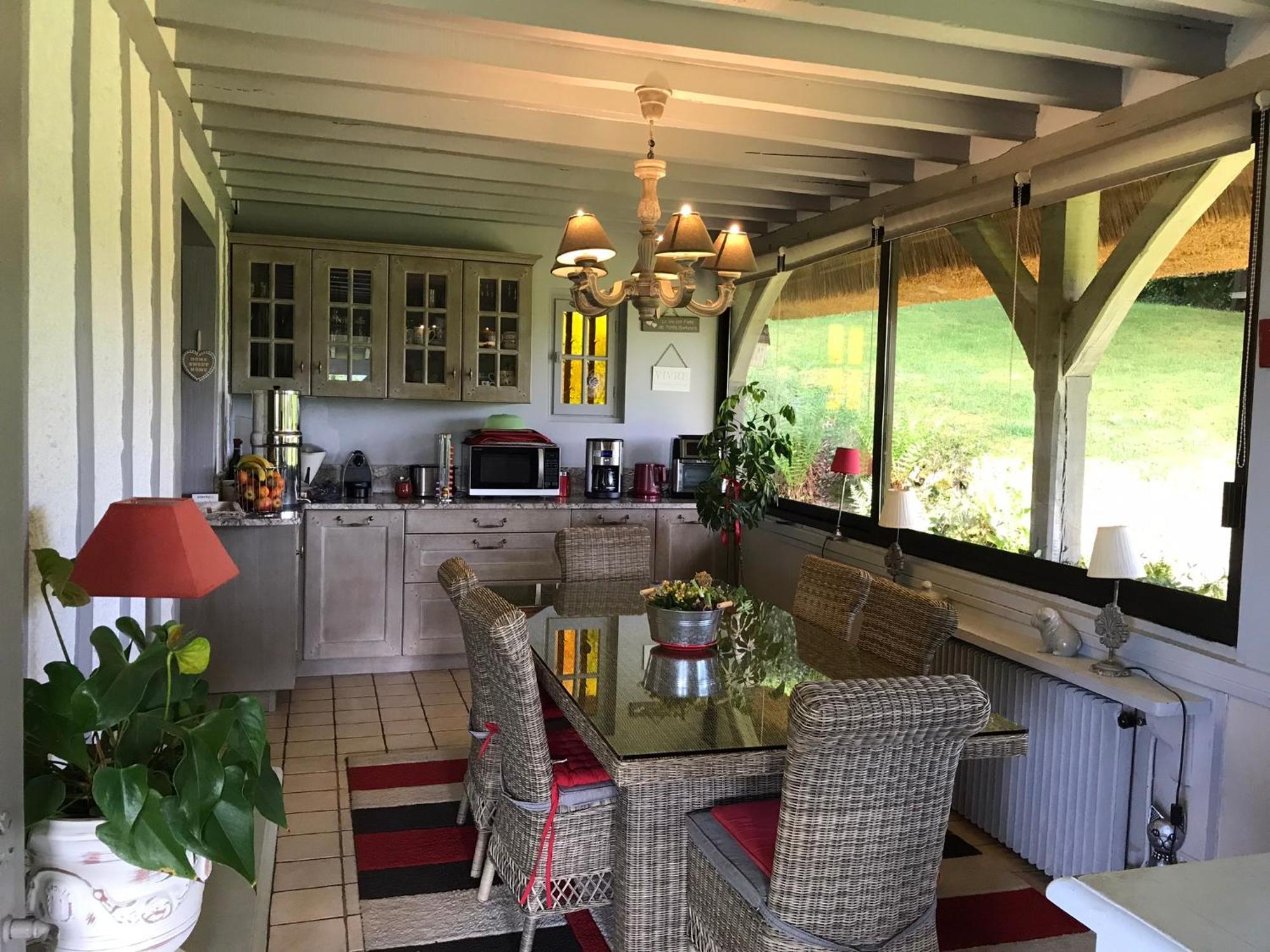Les Chaumieres Du Pays D'Auge Bed and Breakfast Le Breuil-en-Auge Εξωτερικό φωτογραφία